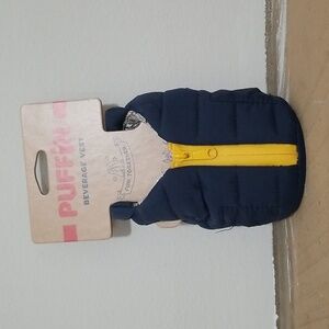NEW! Puffin Beverage Puffer Vest NWT
